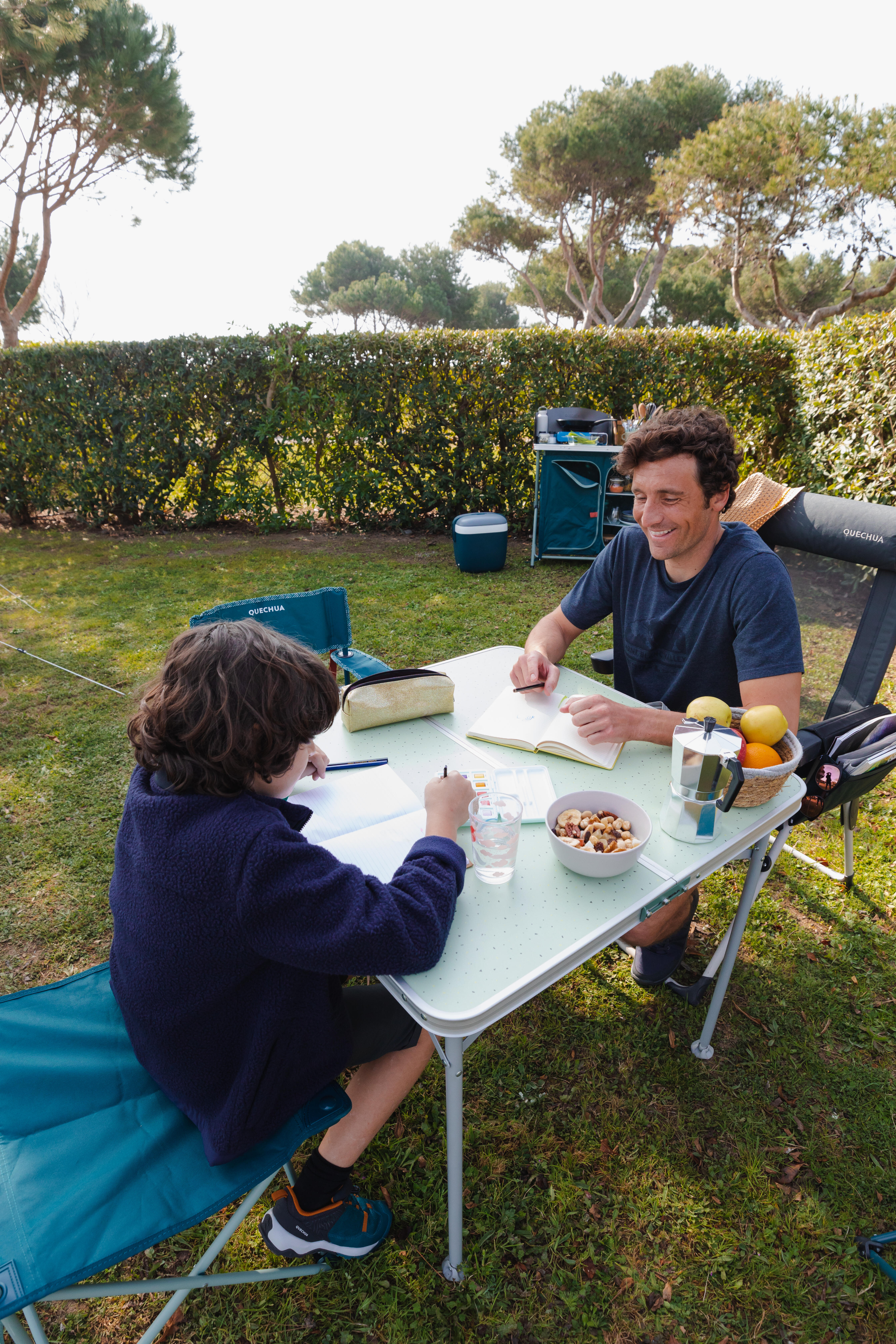 Table de camping pliable pour 4 personnes - QUECHUA