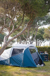 4 Man Blackout Tent With Poles - Arpenaz 4.1 F&B