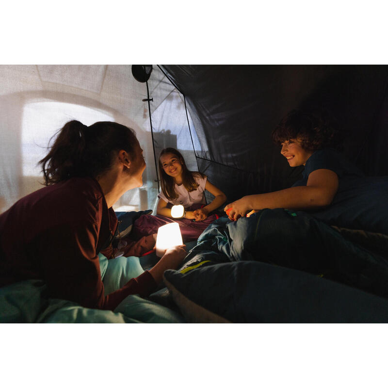 Familienzelt Stangenaufbau Fresh & Black - Arpenaz 4.1 für 4 Personen 1 Kabine