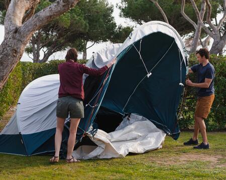 TENT OPZETTEN