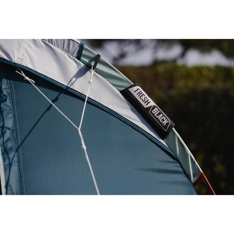 Tenda de campismo com varetas - ARPENAZ 4.1 F&B - 4 pessoas - 1 quarto  QUECHUA - Decathlon