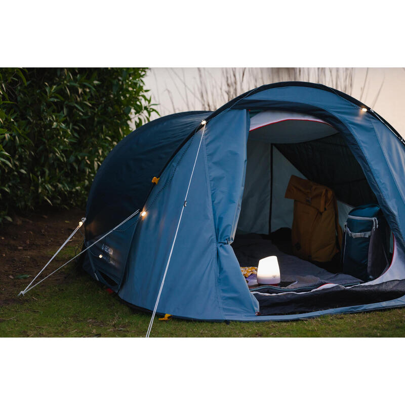 Cort de camping instant 2 locuri, 2 Seconds albastru