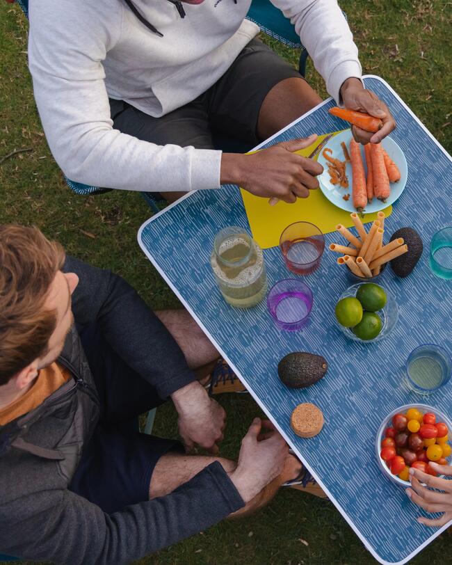 TABLE DE CAMPING PLIANTE - 2 À 4 PERSONNES