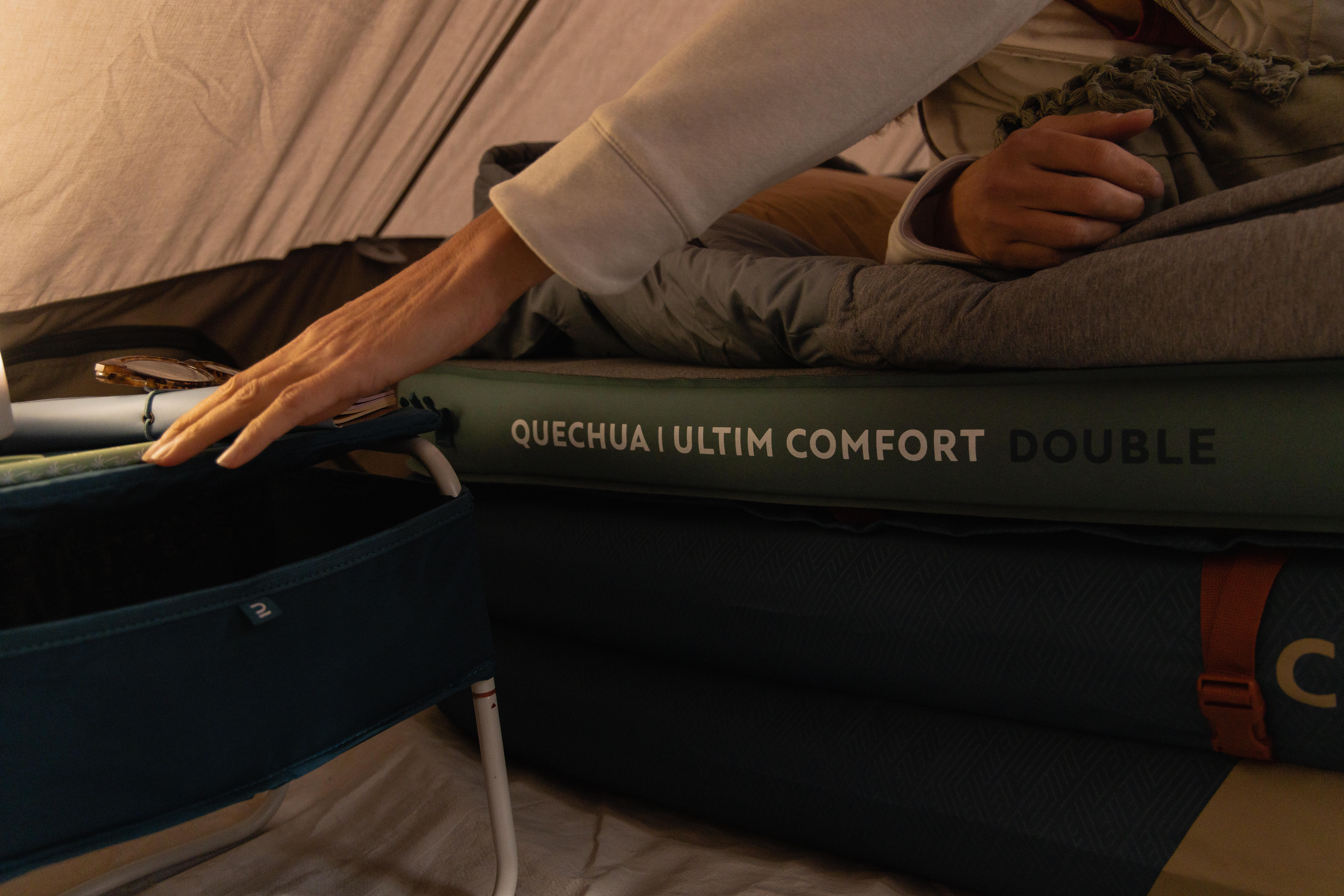 Double Camping Sleeping Mat - Ultim Comfort - QUECHUA