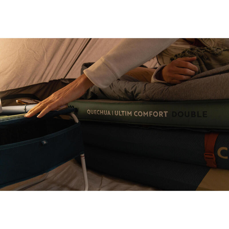Slaapzak voor kamperen Ultim Comfort 0°C katoen 2 personen