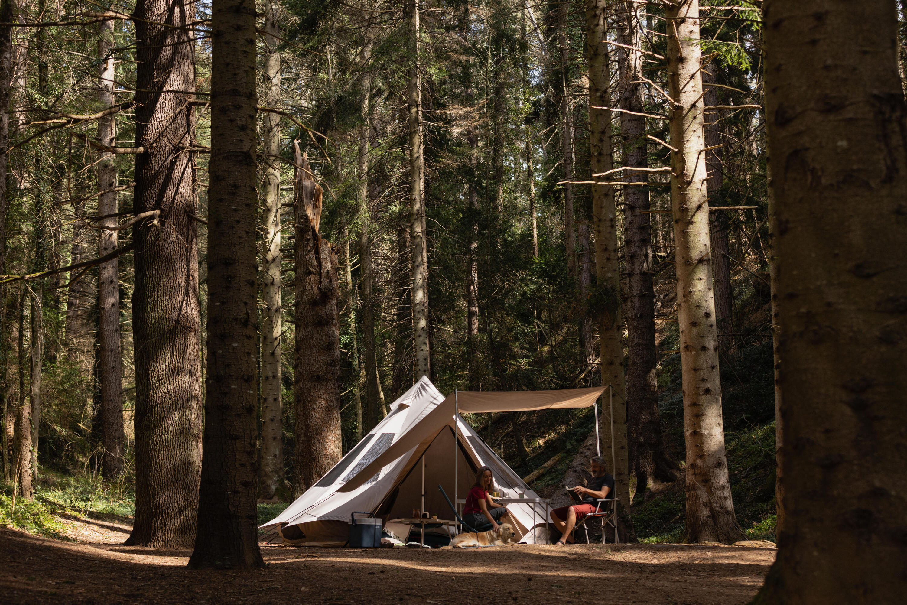 TARP TIPI DE CAMPING - TEPEE POLYCOTON - 6 PERSONNES 10/13