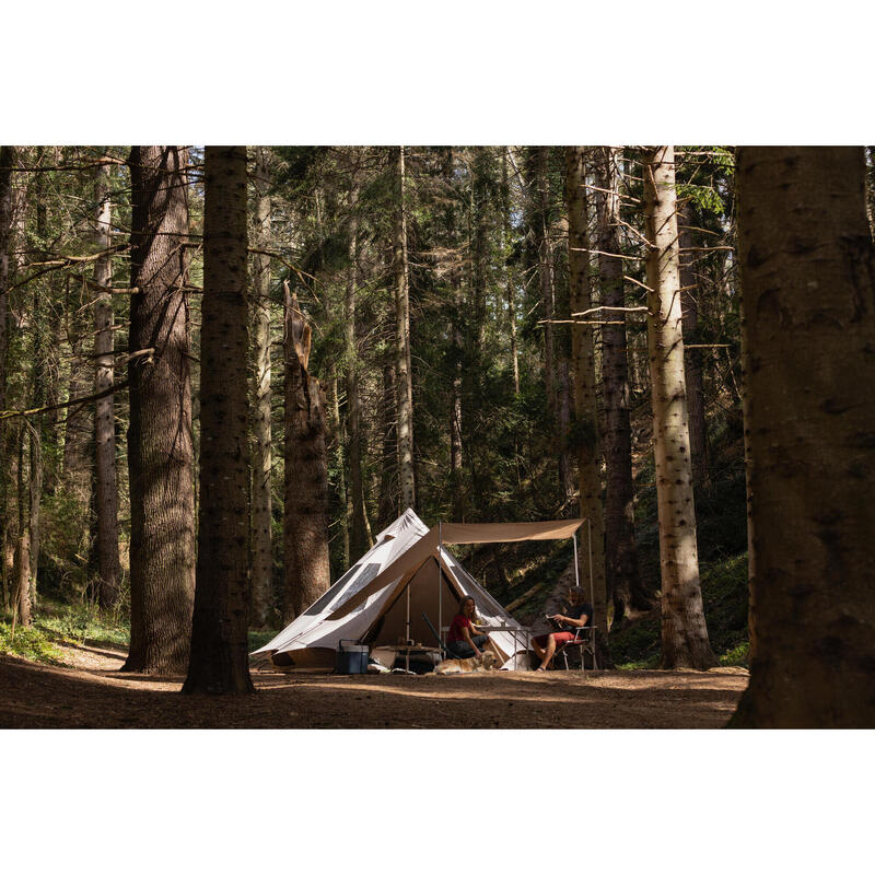 ABRIGO DE CAMPISMO TARP TIPI - TEPEE POLIALGODÃO - 6 PESSOAS