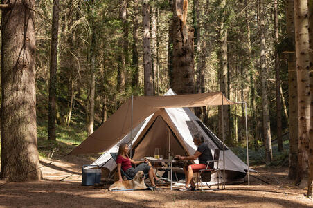 Кемпінговий намет Tepee 5.2 Polycotton на 5 осіб 2 спальні