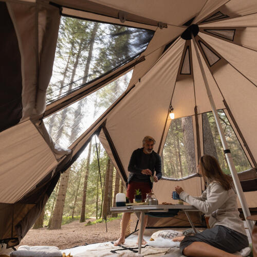 tipi tent camping