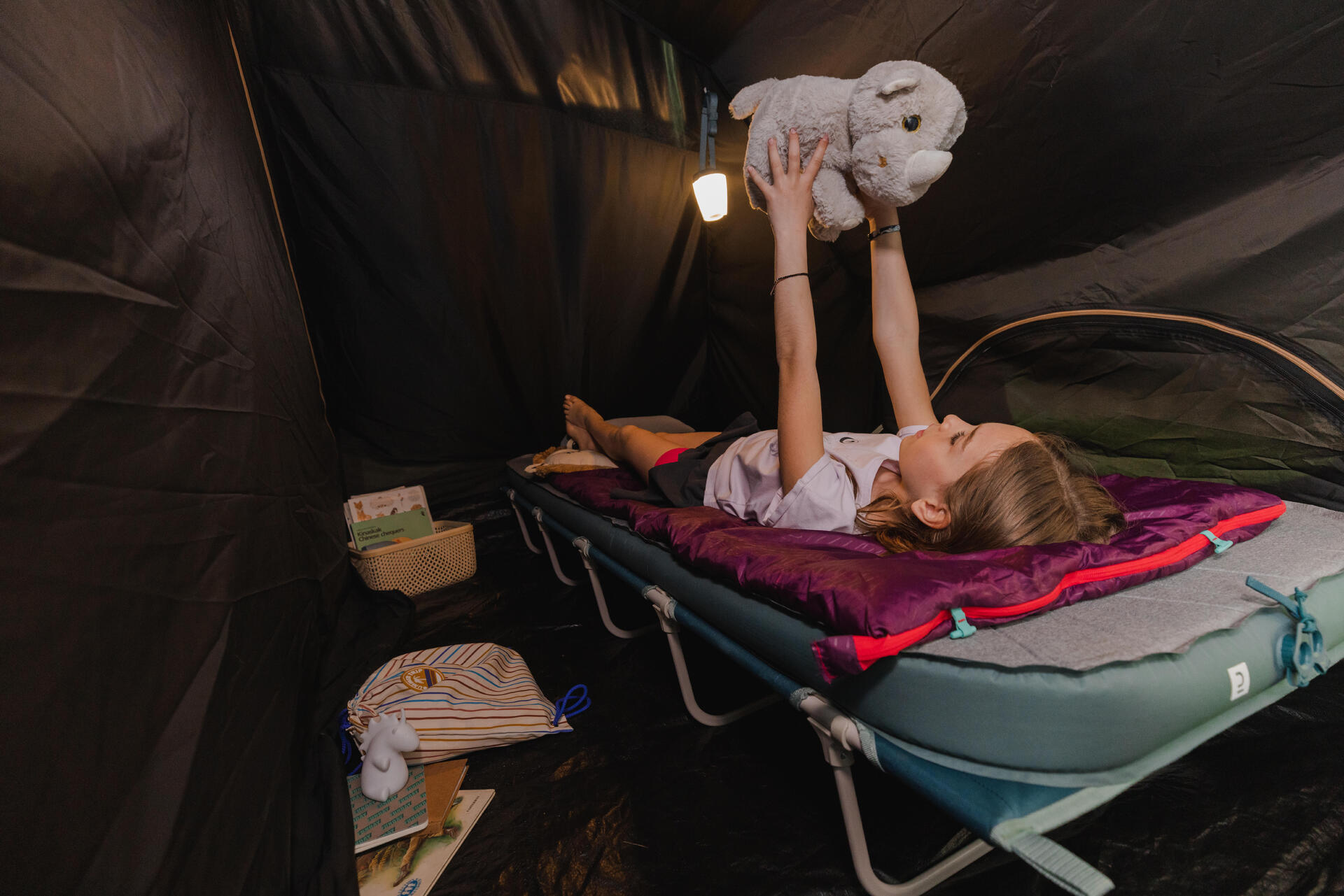 Camp Bed Basic Tempat Tidur Camping 60 cm Orang