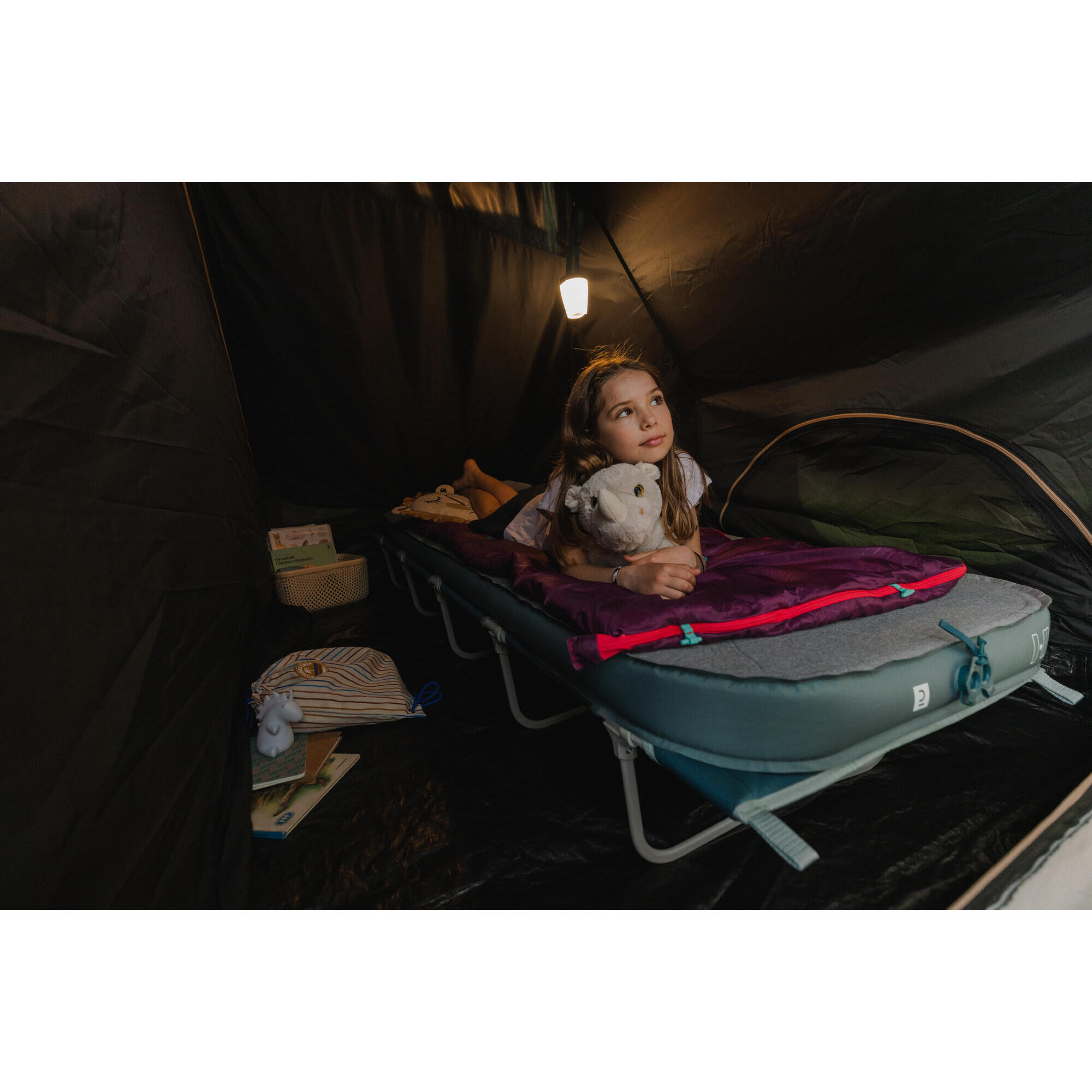 Lit De Camp Decathlon - Occasion - Pour Camping Ou Lit D'appoint