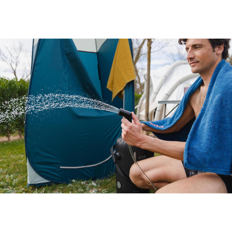 PRESSURE SOLAR CAMPING SHOWER 10 LITRES Decathlon