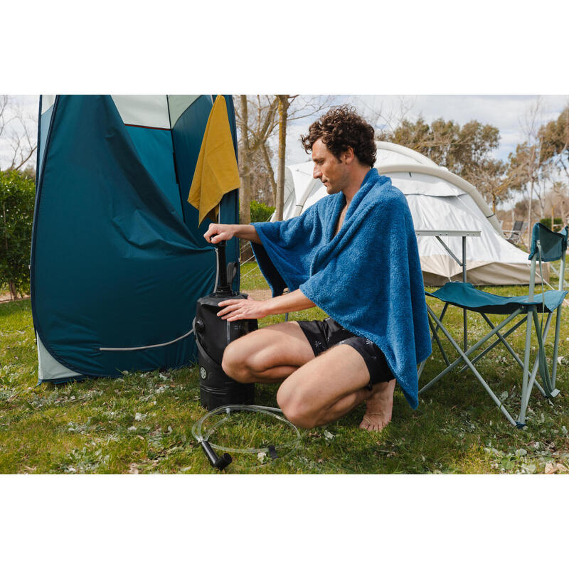 Tente et cabine de douche pour le camping - 2 secondes