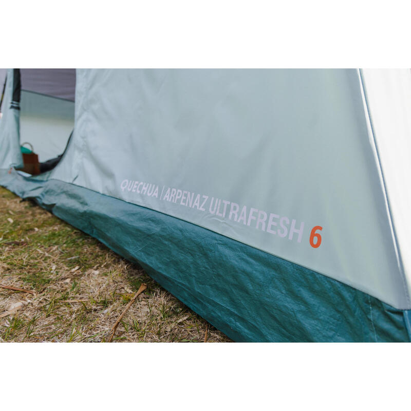 Tente à arceaux de camping - Arpenaz 6 ULTRAFRESH - 6 Personnes -