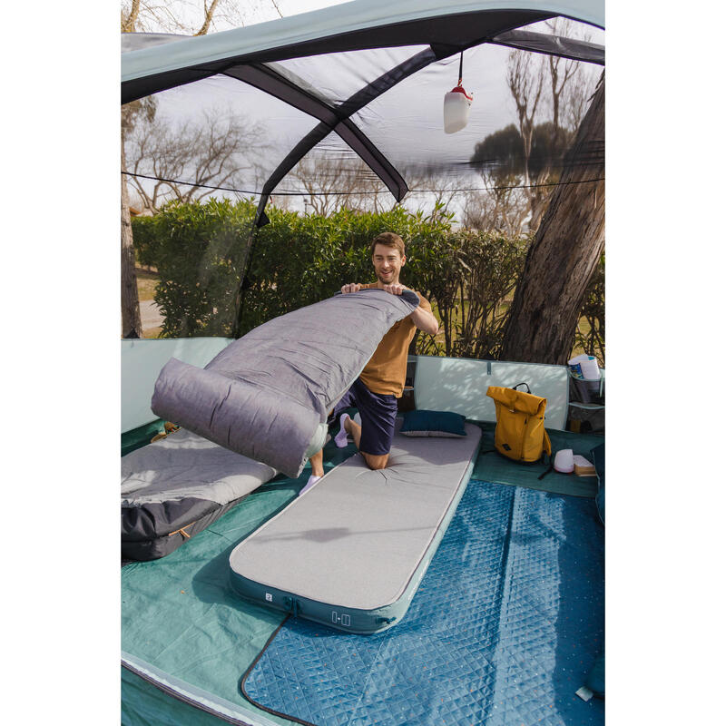 Colchón autoinflable de camping 1 persona 200x70 cm. Quechua Ultim Confort