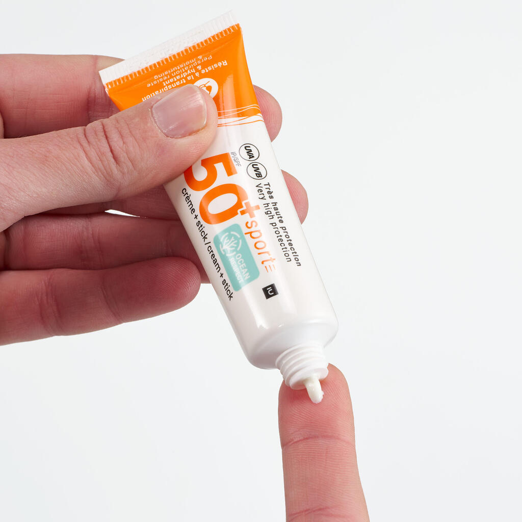 Krema 2-u-1 za lice i usne SPF 50