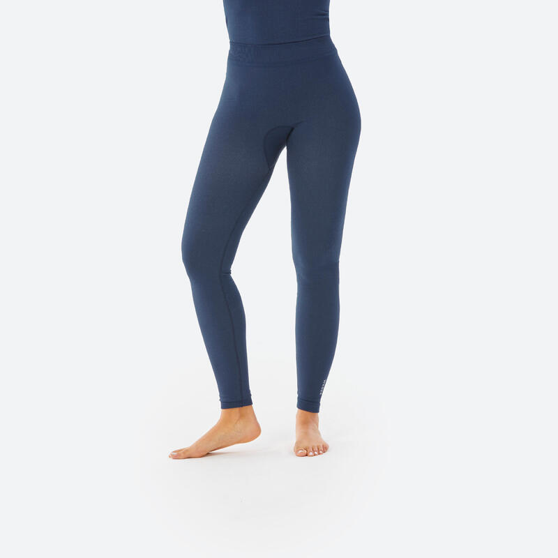 Pantaloni termici sci donna BL180 blu