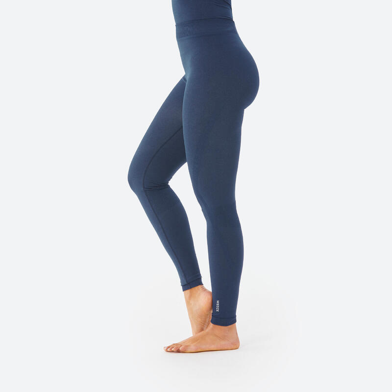 Pantaloni termici sci donna BL180 blu