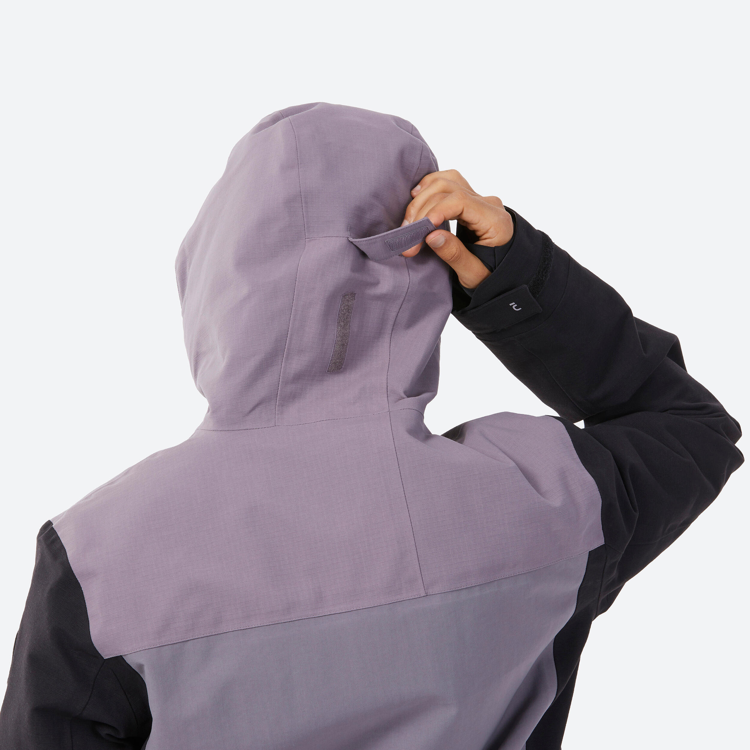 Men's snowboard jacket compatible with ZIPROTEC - SNB 500 - Purple 15/17