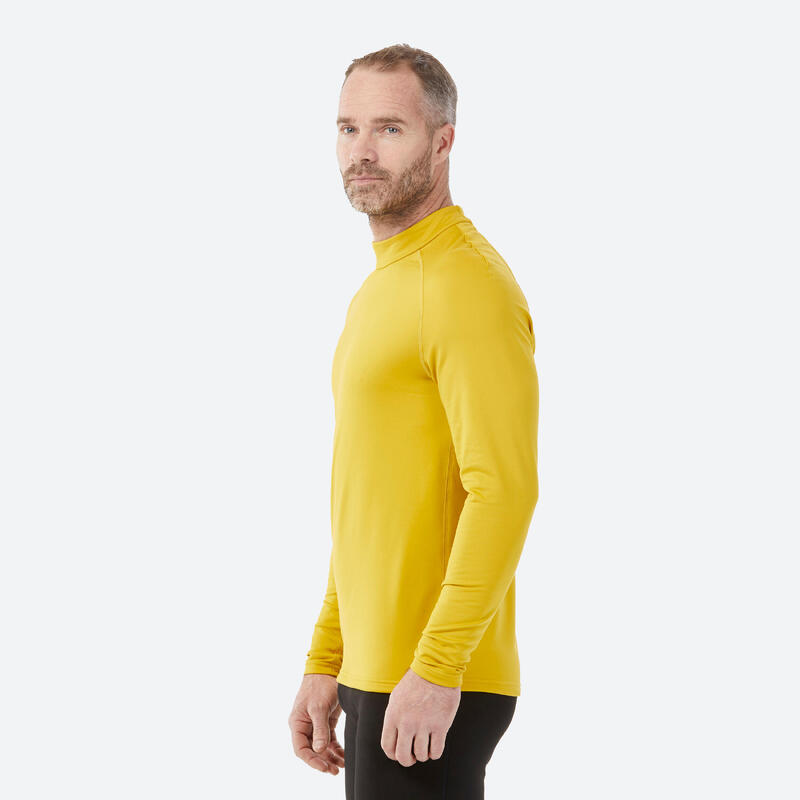 SOUS-VÊTEMENT THERMIQUE DE SKI HOMME BL 500 HAUT - JAUNE