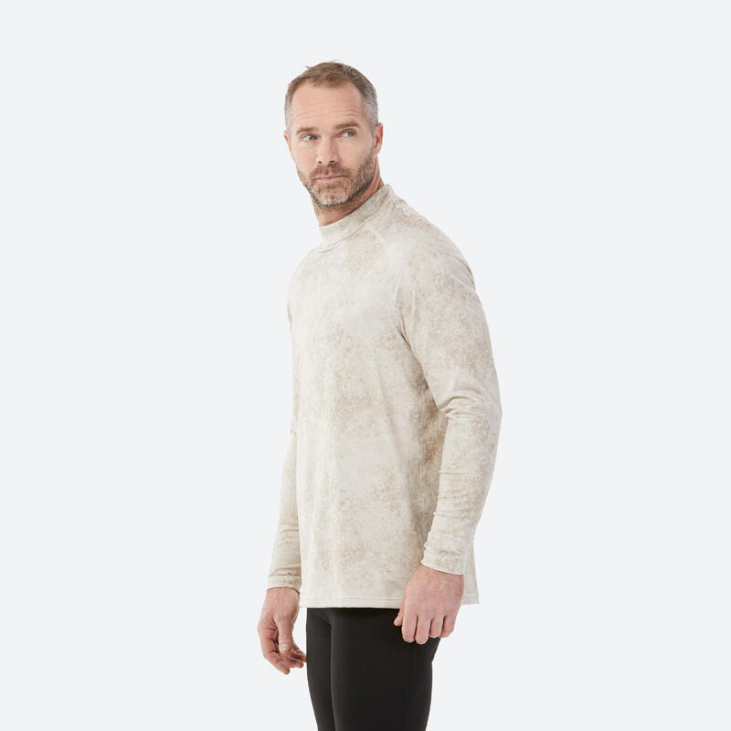 Maglia termica sci uomo 500 RELAX beige