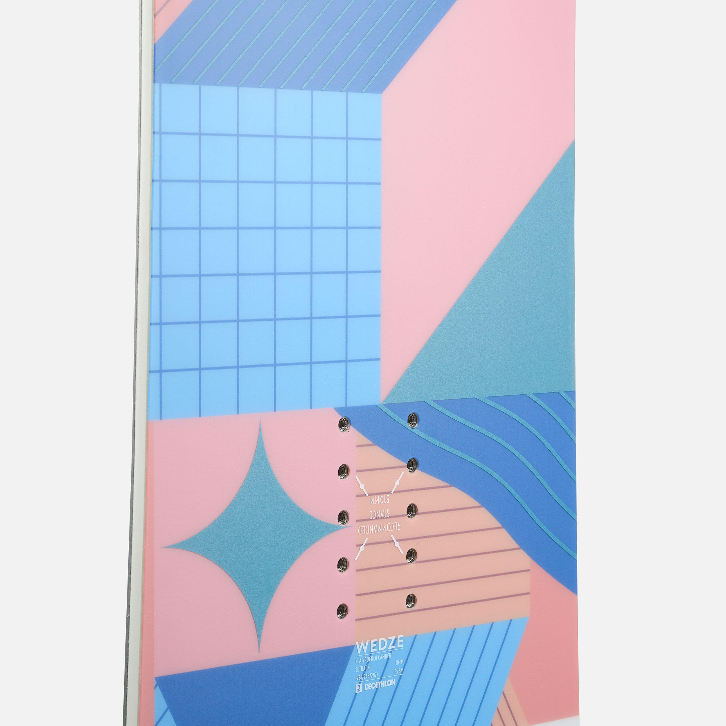 Women’s Freestyle & All Mountain Snowboard - Endzone 500 - DREAMSCAPE