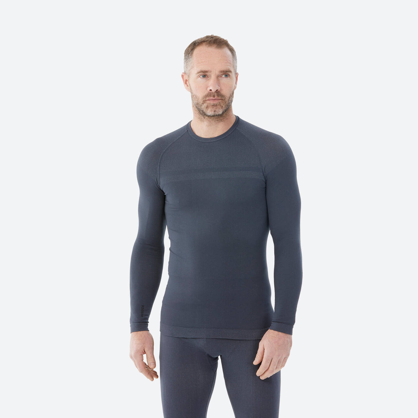 Men's Ski Base Layer Top - BL 180 - Grey