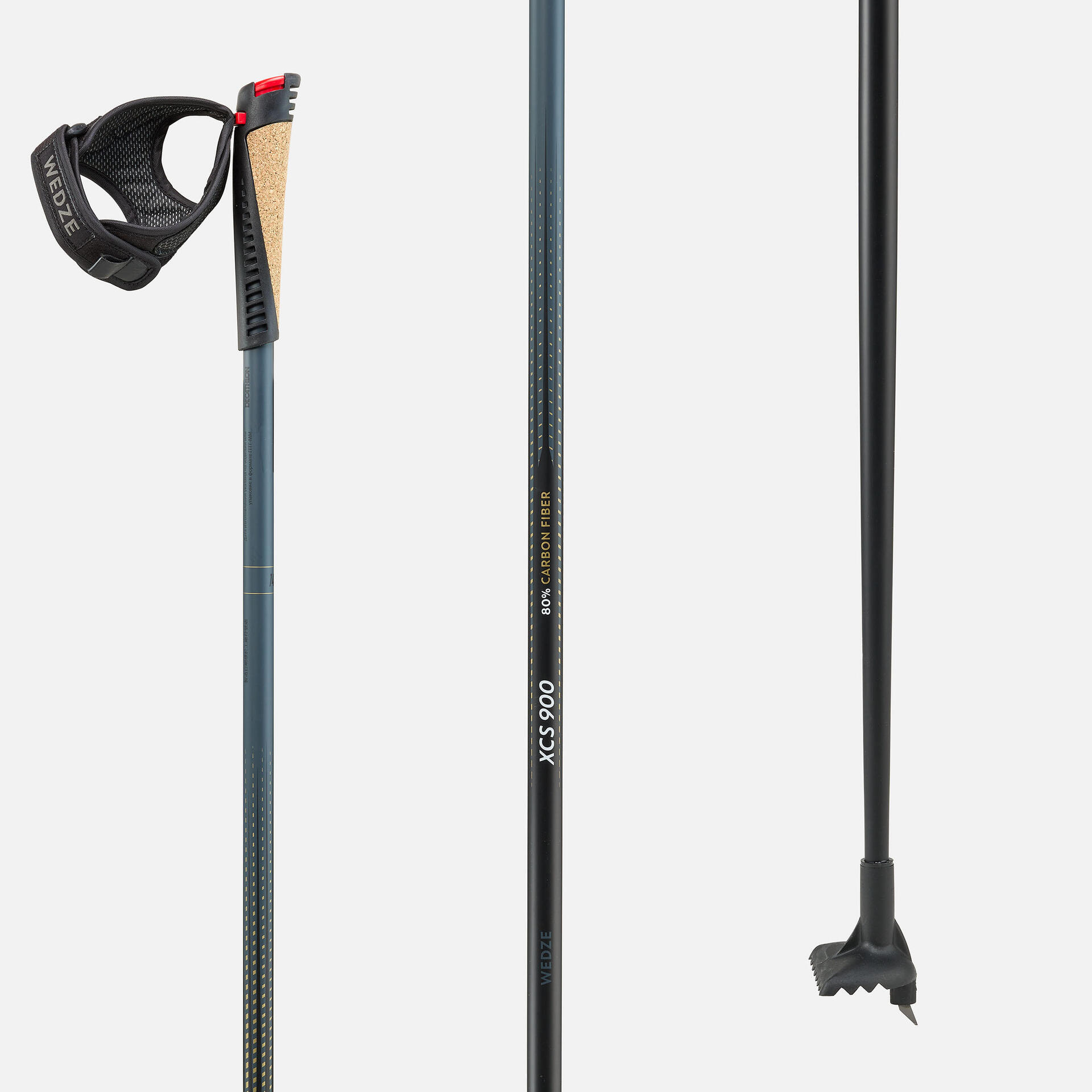 Bâtons skating carbone ou aluminium