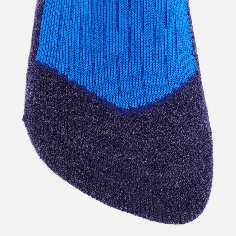 KIDS’ SKI AND SNOWBOARD SOCKS 100 - BLUE