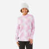 Skiunterwäsche Funktionsshirt Damen - BL 500 Relax Grafik rosa
