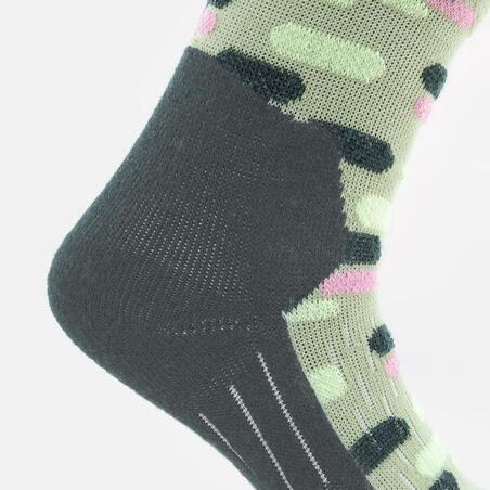 Шкарпетки лижні дитячі 100 зелені