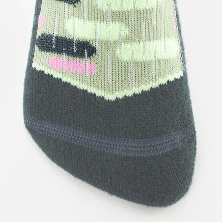 Шкарпетки лижні дитячі 100 зелені