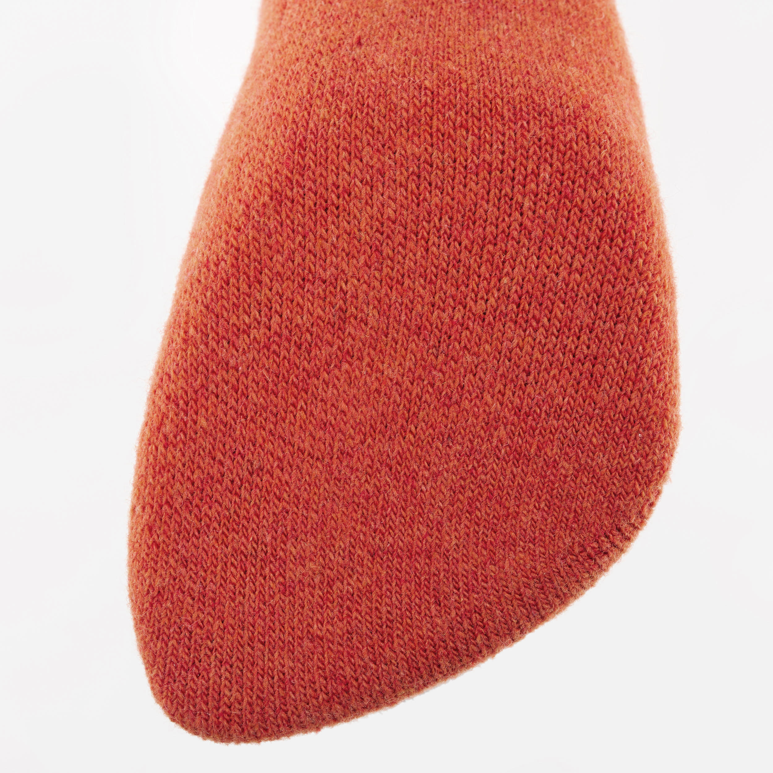 Chaussettes de ski et snowboard enfant 500 - motifs orange 6/8