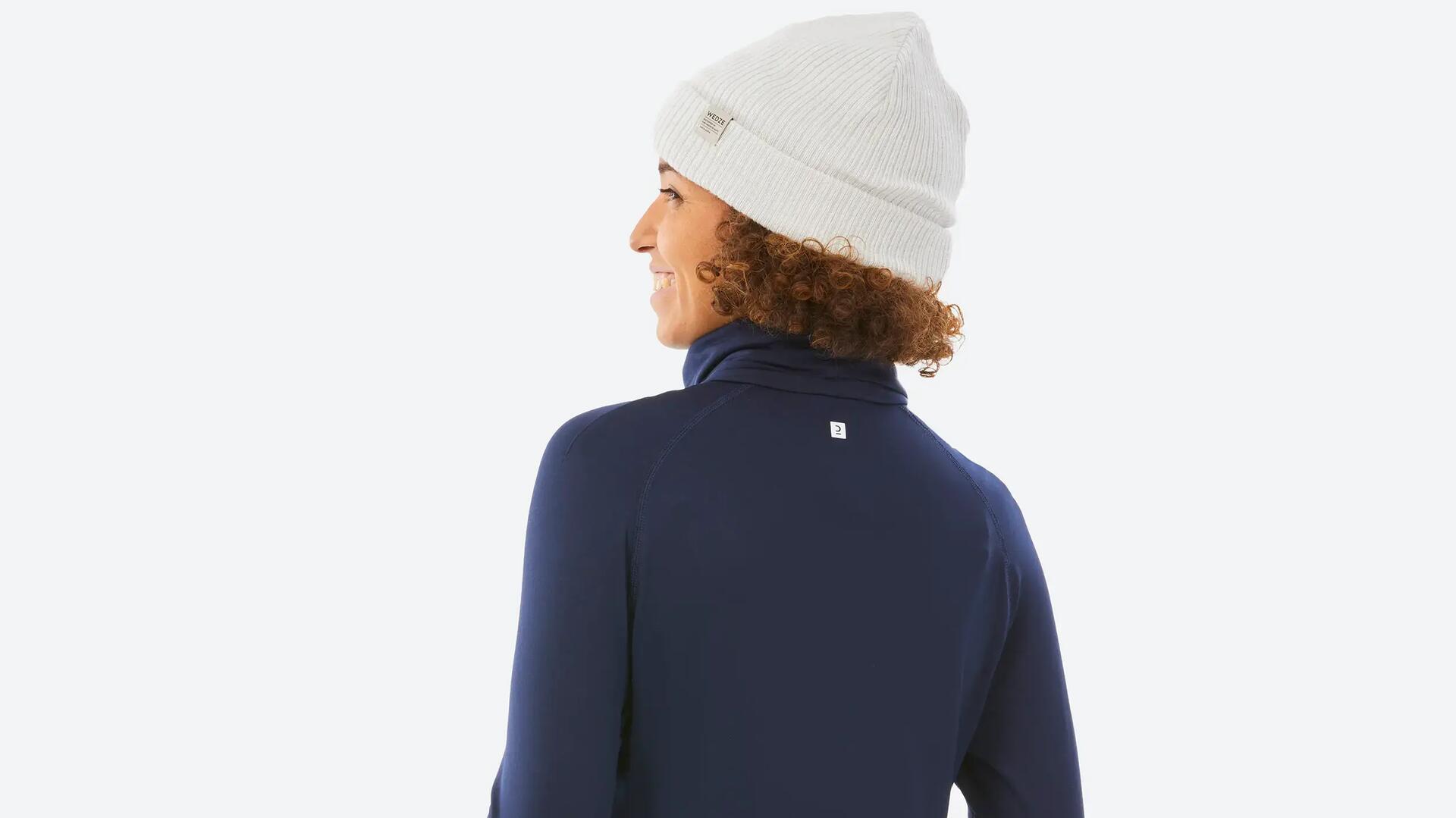 Camiseta térmica de cuello alto BL de esquí 520 M