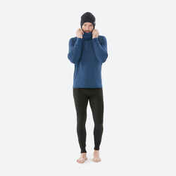 Men's BL 520 skiing base layer with high turtleneck - Dark blue 