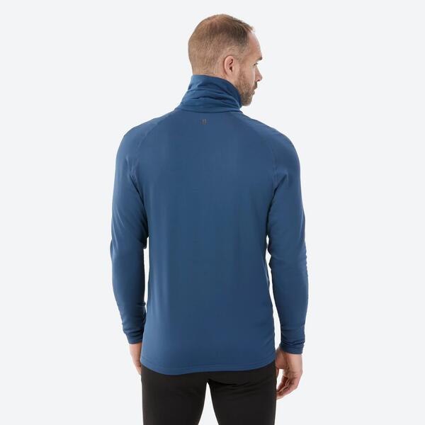 WEDZE Camiseta térmica interior de esquí y nieve Hombre Wedze BL 520 cuello alto