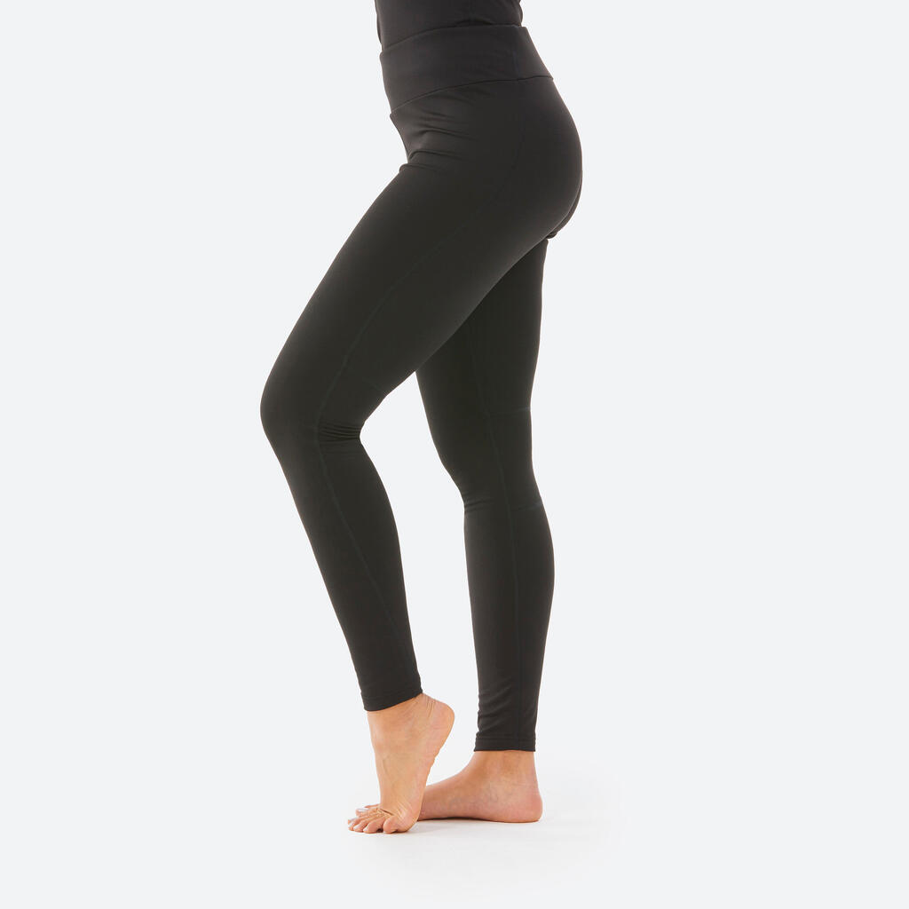 Collant thermique de ski femme, BL 500 noir