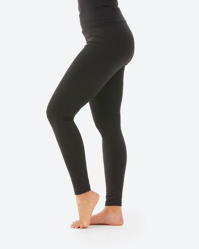 Women's Ski Base Layer Bottoms - BL 500 - Black WEDZE