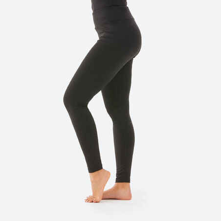 Women’s Ski Base Layer Bottoms - BL 500 - Black