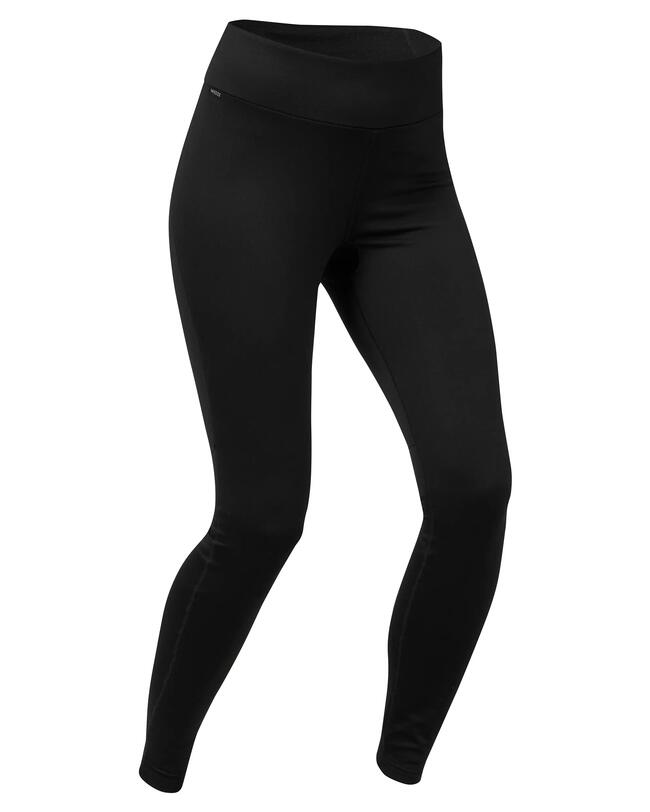 Pantaloni termici sci donna 500 neri