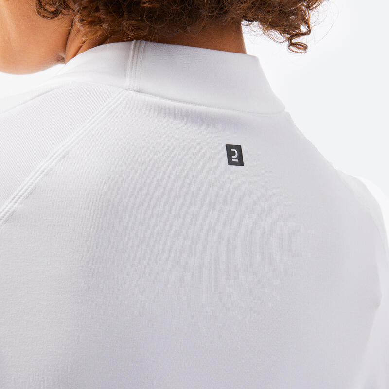 Sous-vêtement thermique de ski chaud et respirant femme, BL 500 blanc
