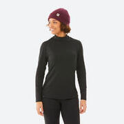 女款滑雪內搭衣 BL 500－黑色