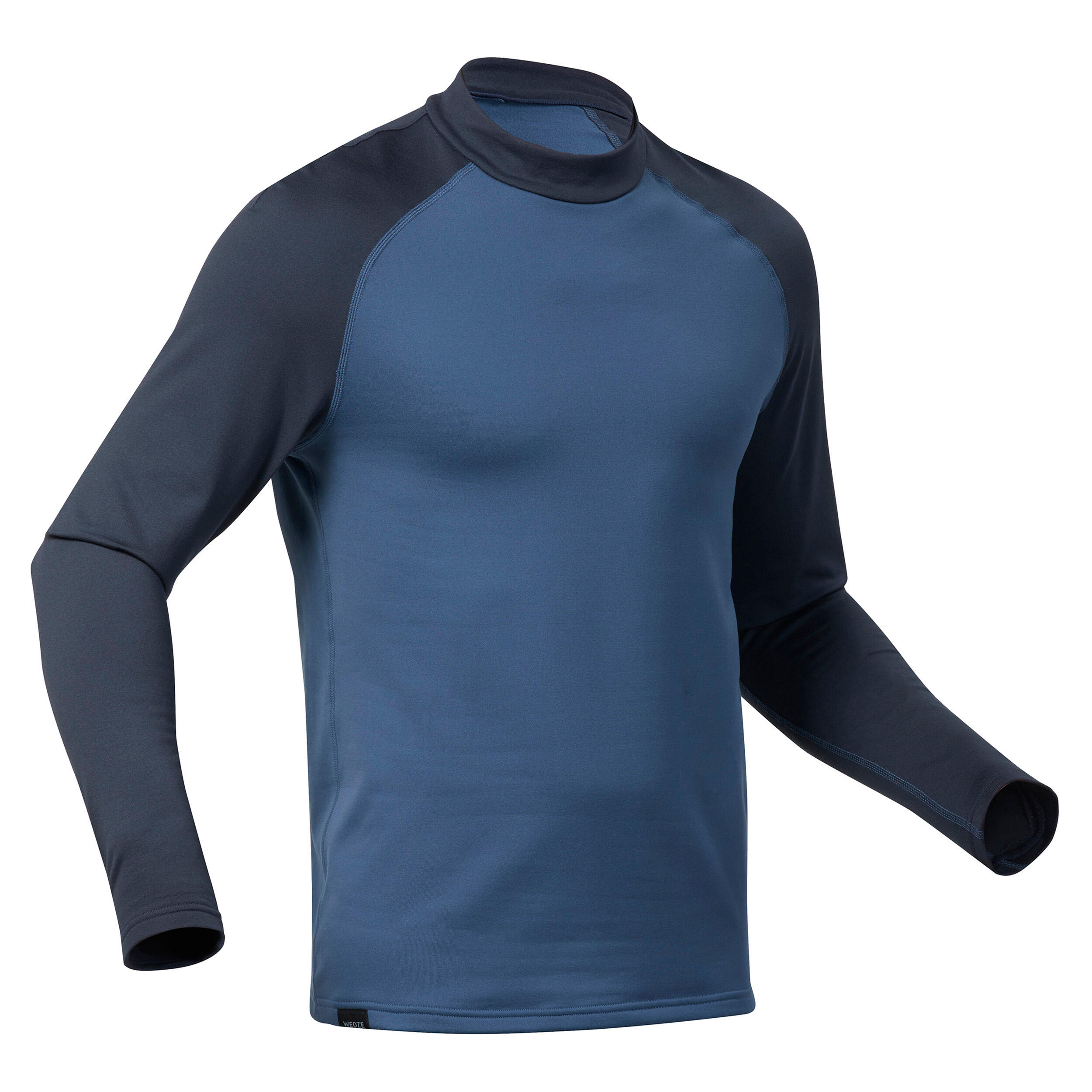 Men’s Warm and Breathable Thermal Ski Base Layer Top, BL 500 - WEDZE
