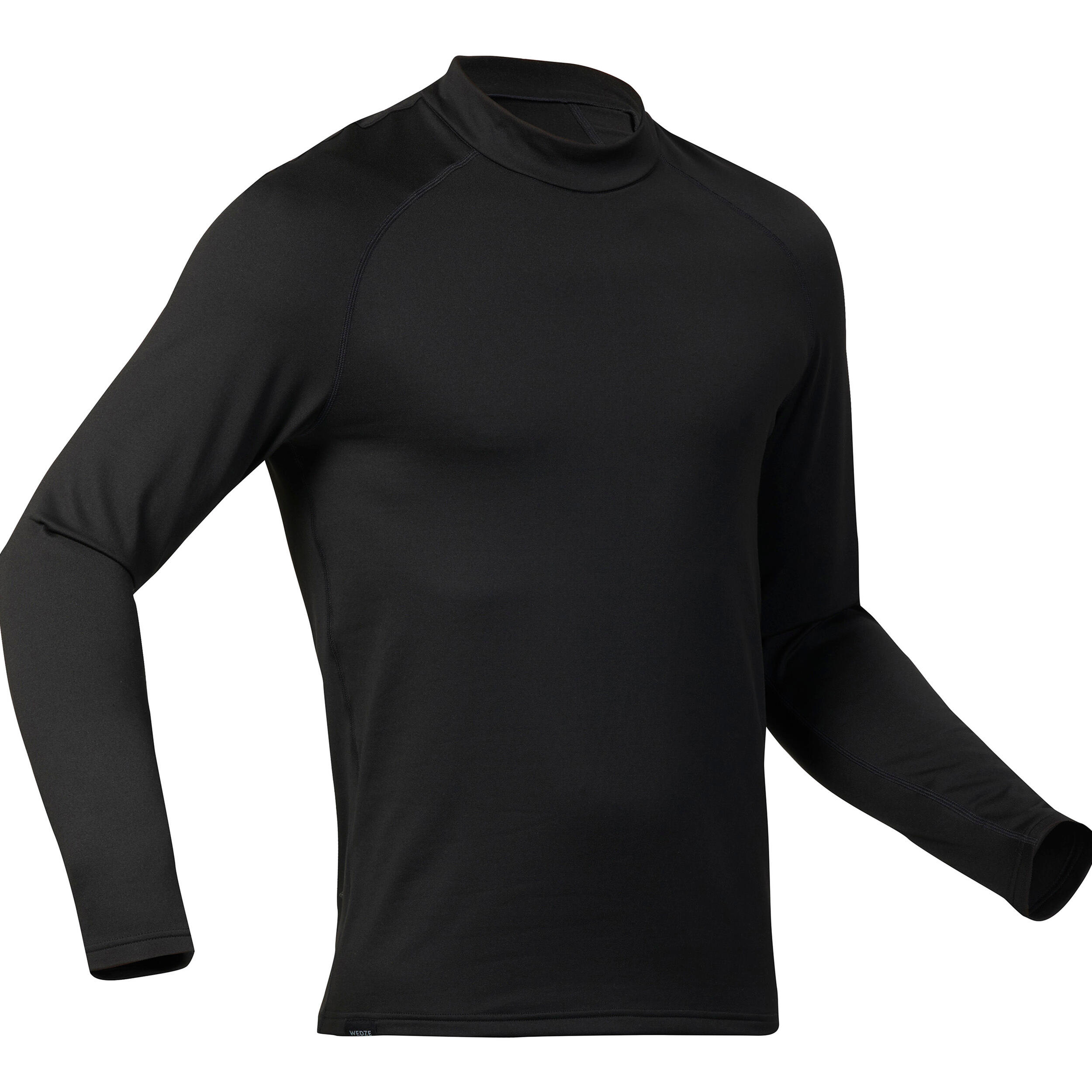 Men’s Warm and Breathable Thermal Ski Base Layer Top, BL 500 - WEDZE
