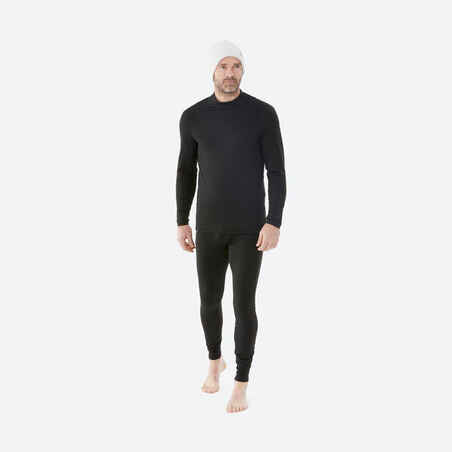 ROCKY Thermal Underwear: Men's Base Layer Black Thermal Top - Style  #601710WMT