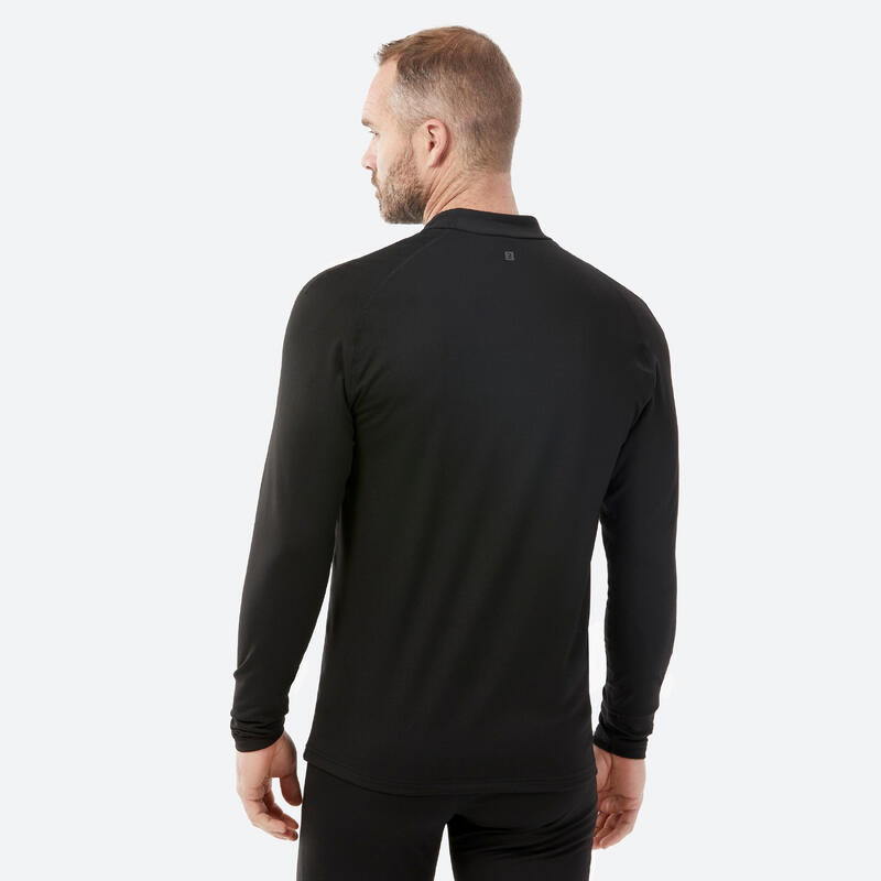 Sous-vêtement thermique de ski chaud et respirant homme, BL 500 noir