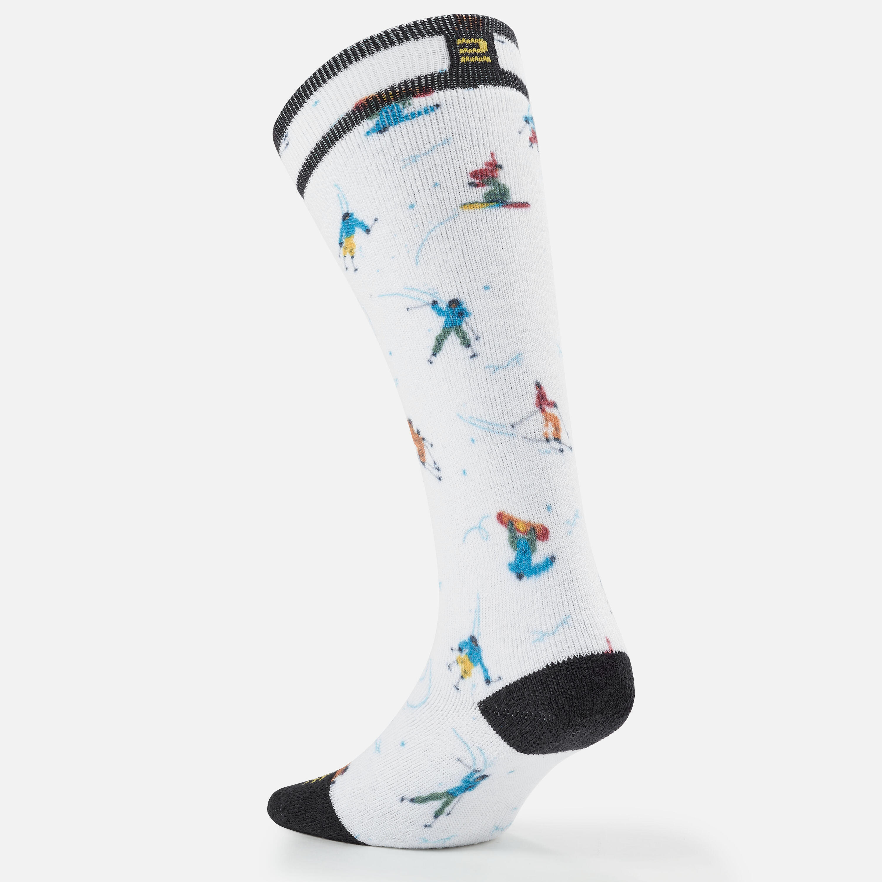 KIDS’ SKI AND SNOWBOARD SOCKS - 100 - SKIERS 4/8