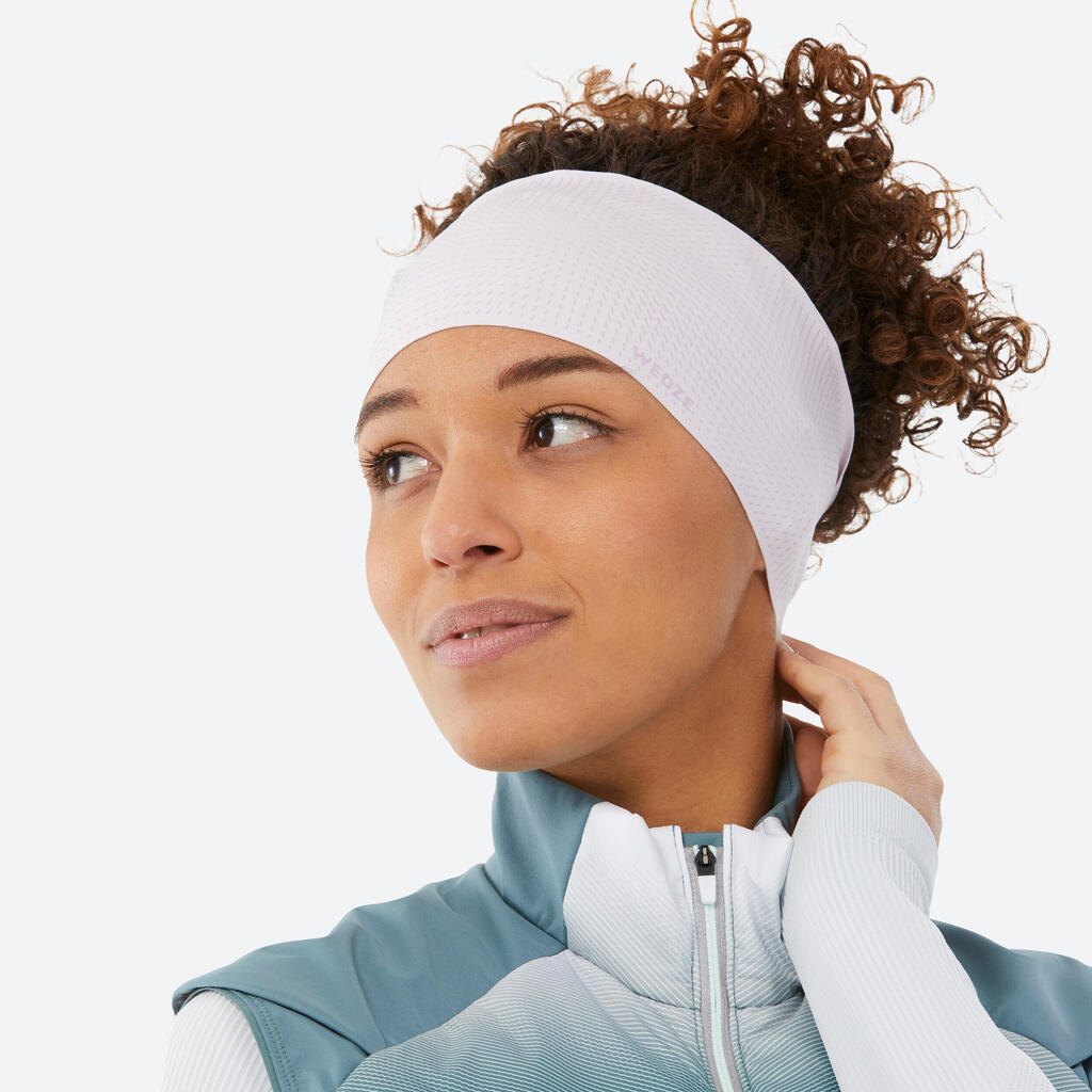 ADULT CROSS-COUNTRY SKIING HEADBAND - 500 - BLUE