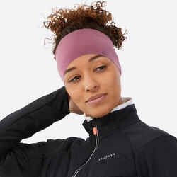 ADULT CROSS-COUNTRY SKI HEADBAND - 500 - PURPLE