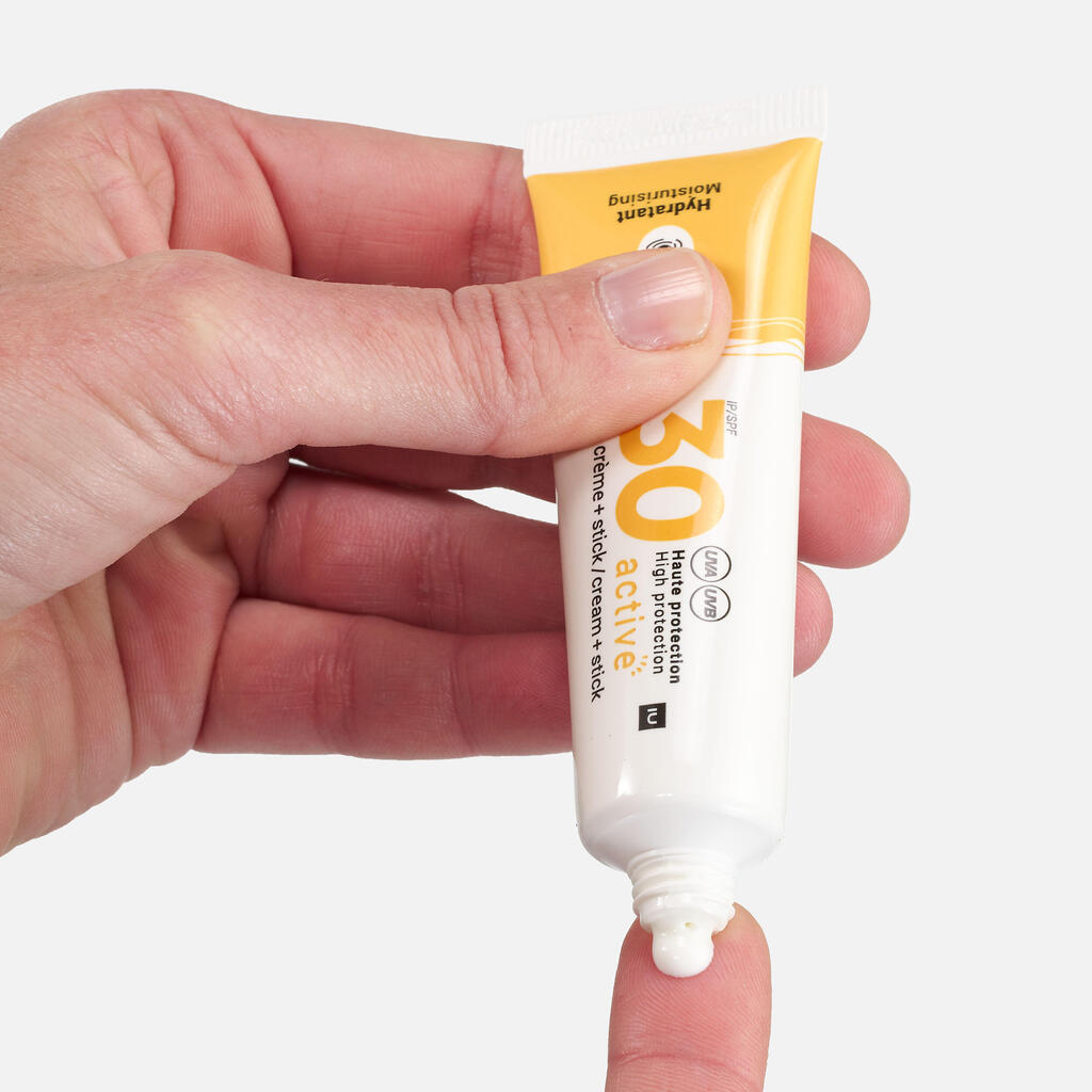 Krema za sunčanje za lice i usne 2 u 1 SPF 30